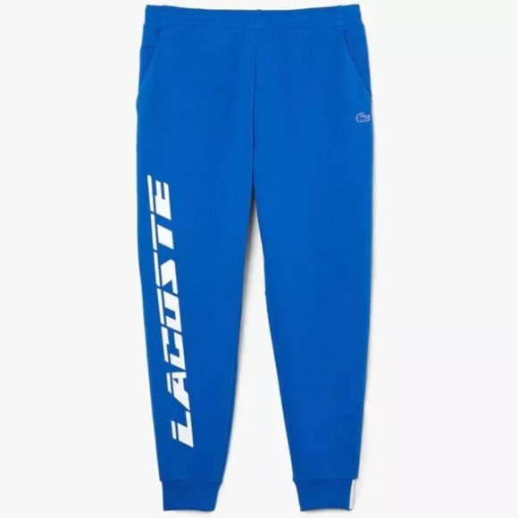 Lacoste Men's Slim Fit Cotton Fleece Sweatpants XH0077 51 K1Q NEW with TAGS